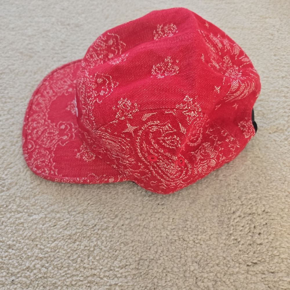 Supreme Red Patterned Cap - Picture 5 of 5